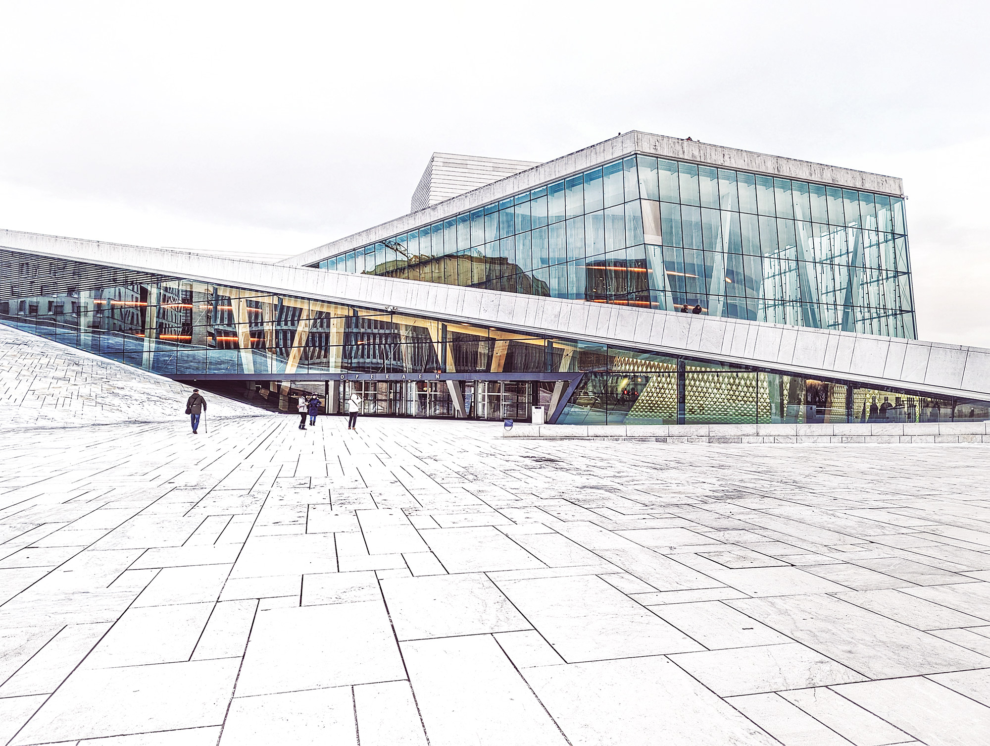 Backstage Oslo Opera House